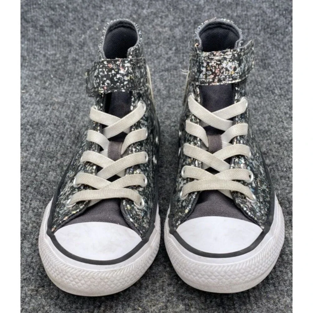 Converse Chuck Taylor All Star Hi Top Confetti Glitter Youth 12.5 A11116C